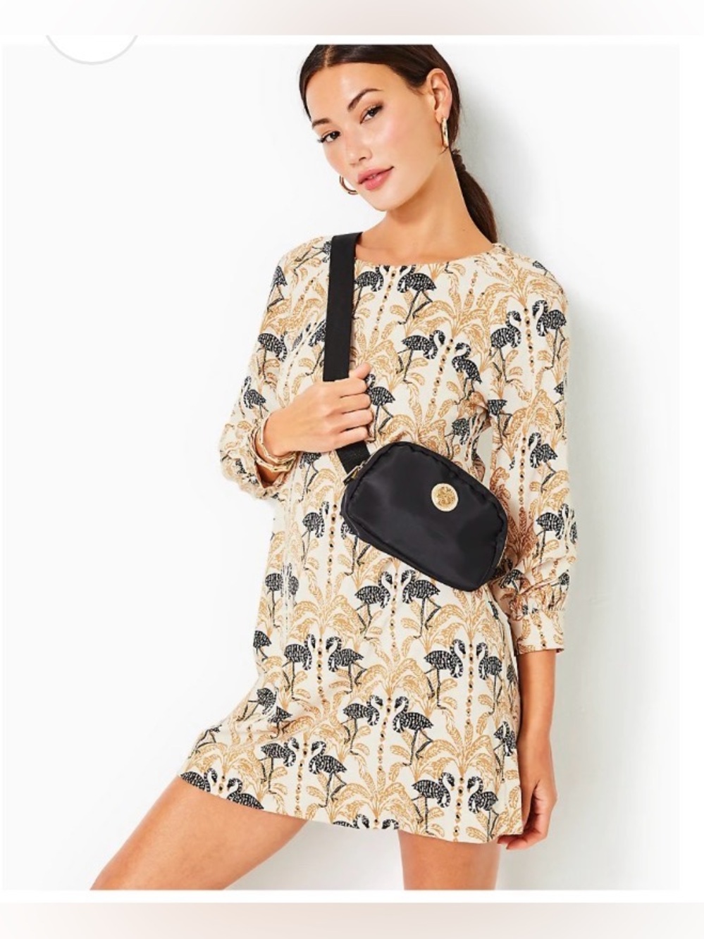 Lilly Pulitzer ELIANNA DRESS,COCONUT LIL STIR IT UP. Size Medium